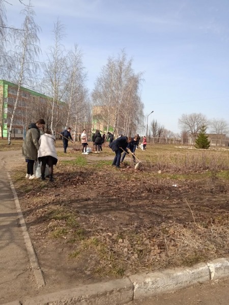 В камских Полянах начались санитарные средники копия