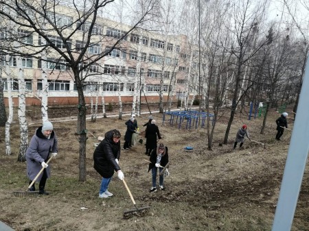 В камских Полянах начались санитарные средники копия