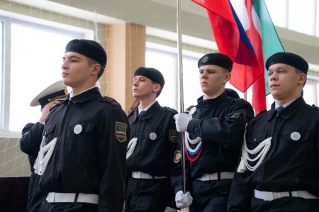 В школе № 1 прошел зональный этап смотра-конкурса строя и песни копия