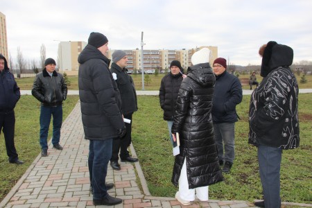 В парке "Оазис" прошло совещание по подготовке к новогодним мероприятиям копия