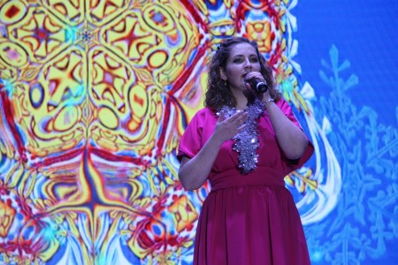 В культурном центре "Чулман-Су" прошел новогодний концерт