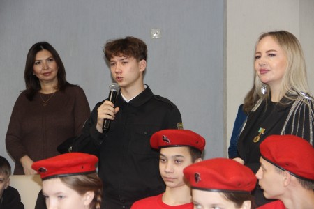 В культурном центре прошла встреча с участниками СВО