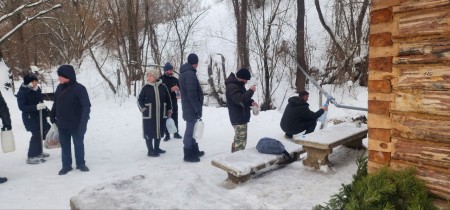 Камполянцы отметили Крещение Господне