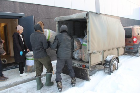 В Камских Полянах отправили первую партию гумпомощи на СВО в 2026 году