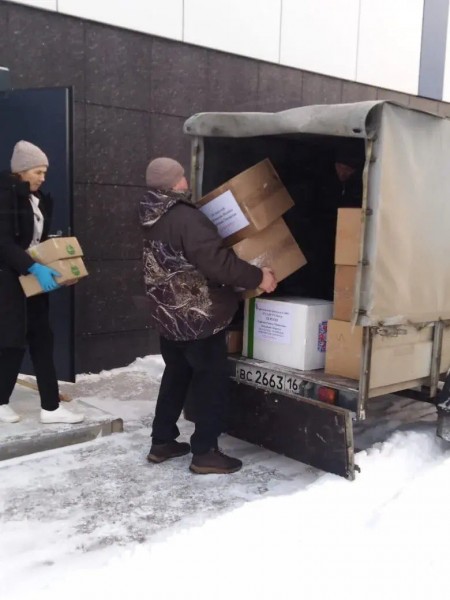 В Камских Полянах отправили первую партию гумпомощи на СВО в 2026 году